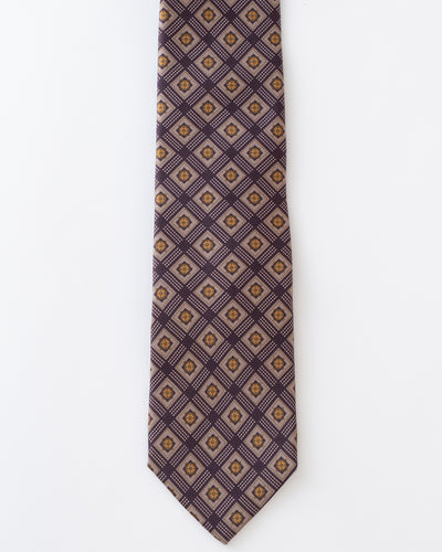 ITALY SILK PRINT KOMON TIE V