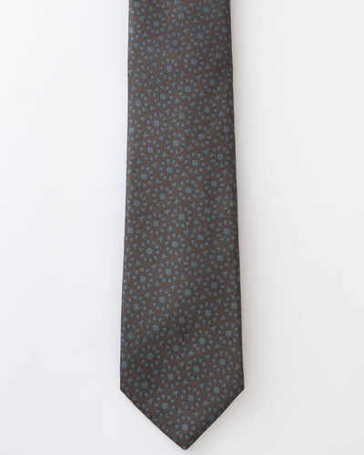 KYOTO SILK MOSAIC MOTIF TIE