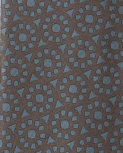 KYOTO SILK MOSAIC MOTIF TIE