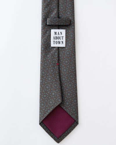 KYOTO SILK MOSAIC MOTIF TIE