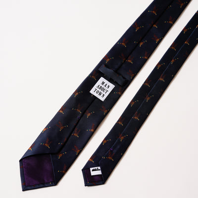 KYOTO SILK DUCK HUNTING TIE