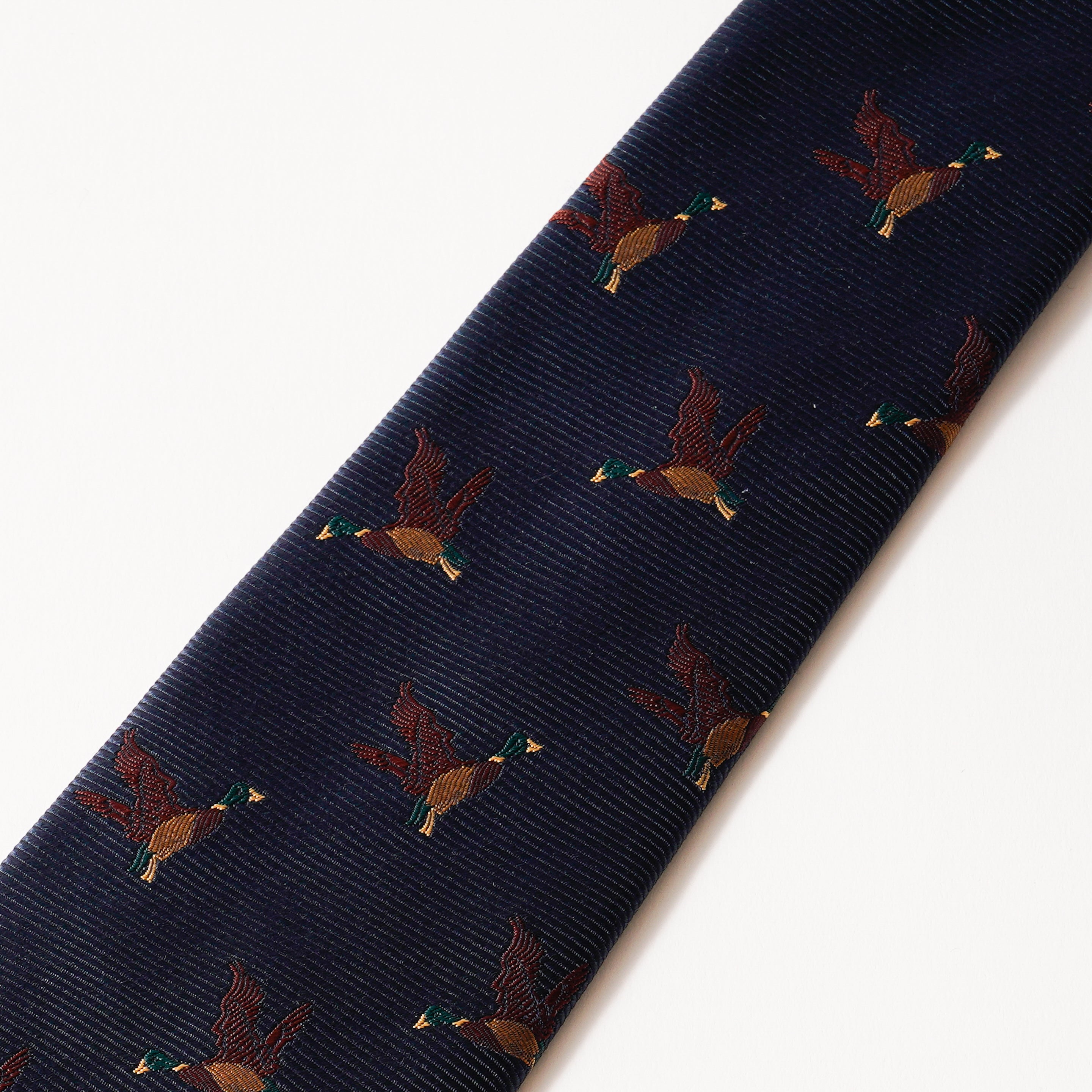 KYOTO SILK DUCK HUNTING TIE