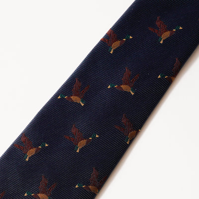 KYOTO SILK DUCK HUNTING TIE