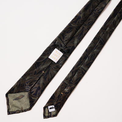 KYOTO NISHIJIN HAND-ROLLED BOTANICAL TIE
