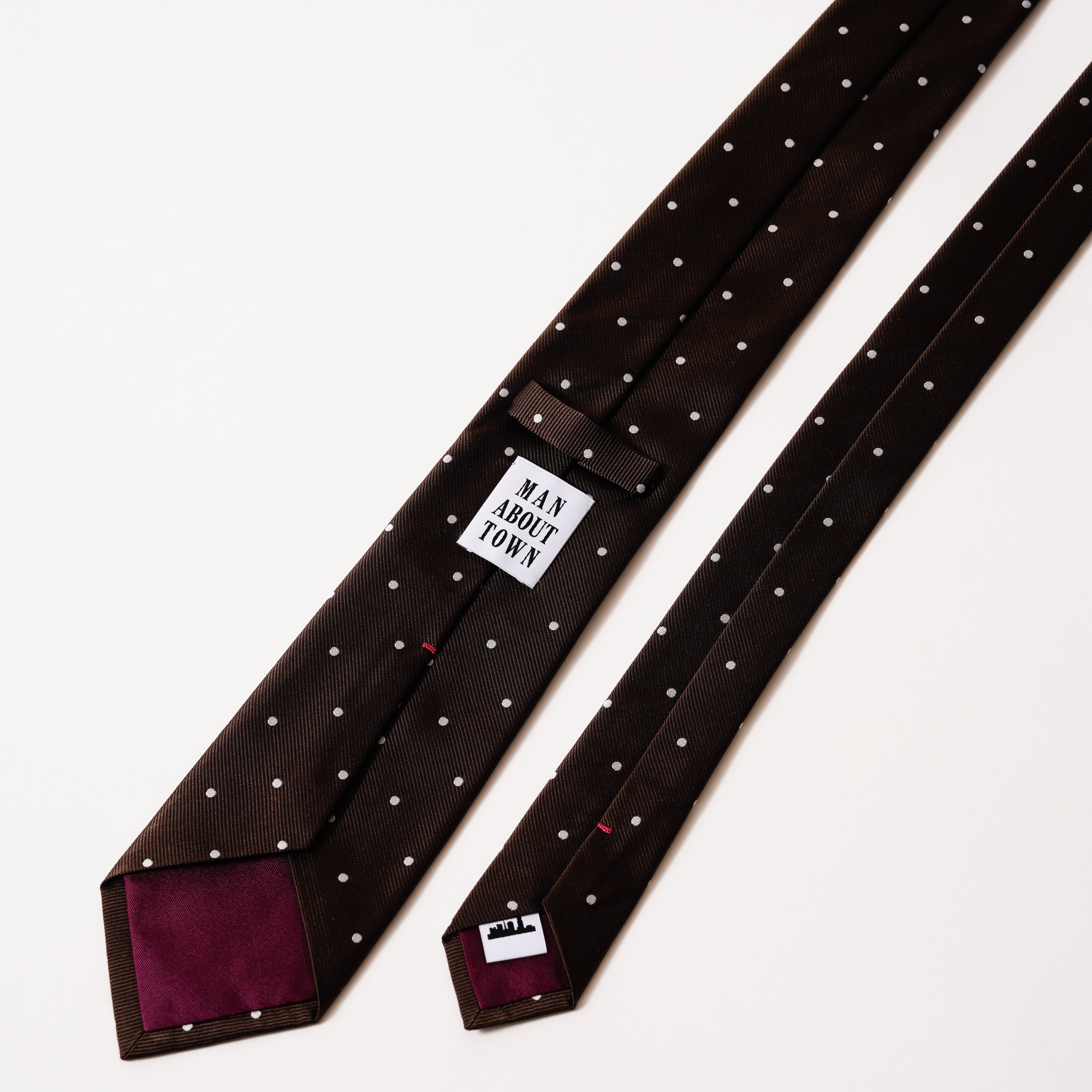 KYOTO SILK DOT TIE C