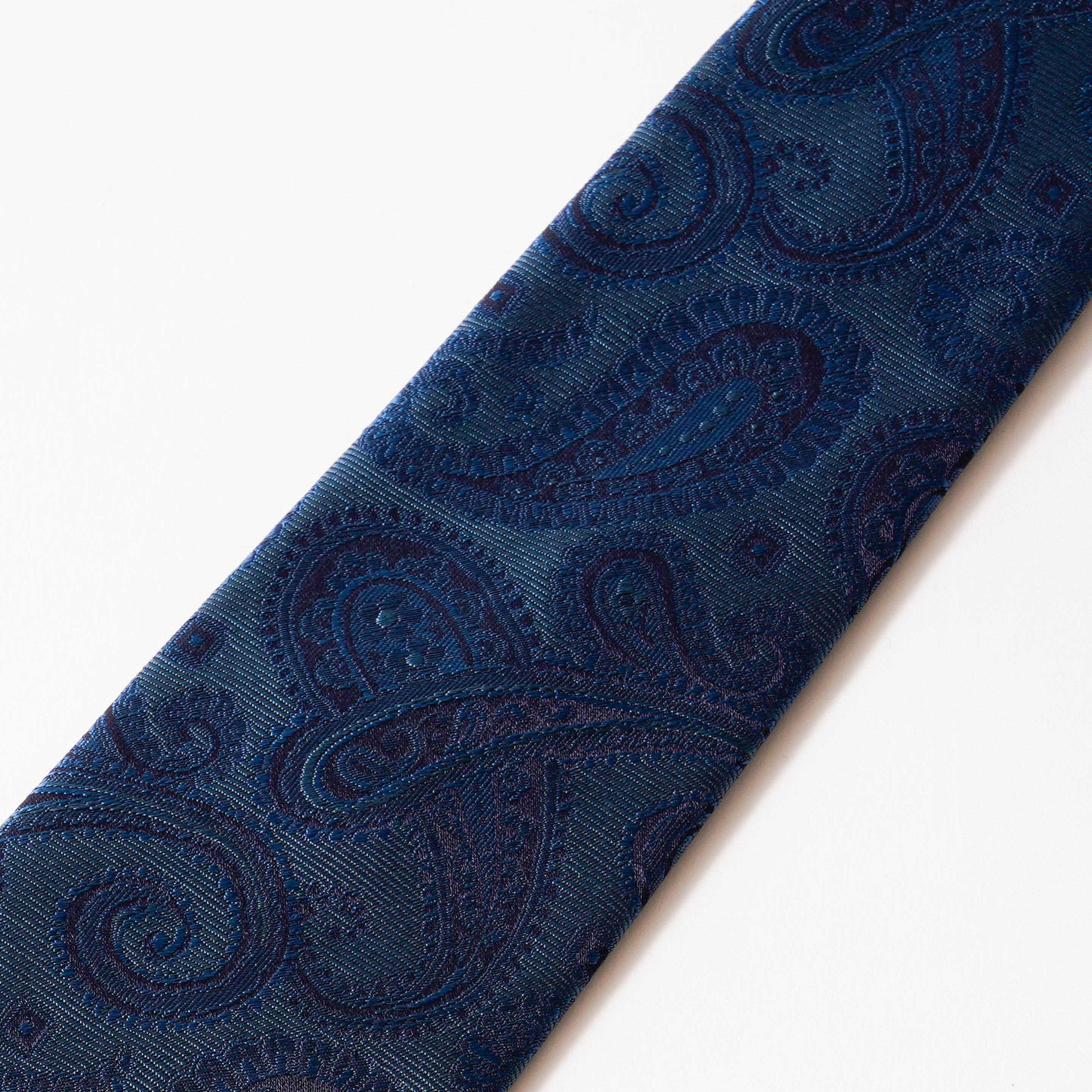 KYOTO SILK SHADOW PAISLEY TIE