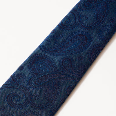 KYOTO SILK SHADOW PAISLEY TIE