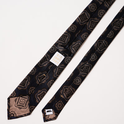 KYOTO NISHIJIN HAND-ROLLED MEDALLION TIE
