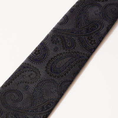 KYOTO SILK SHADOW PAISLEY TIE