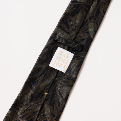 KYOTO NISHIJIN HAND-ROLLED BOTANICAL TIE