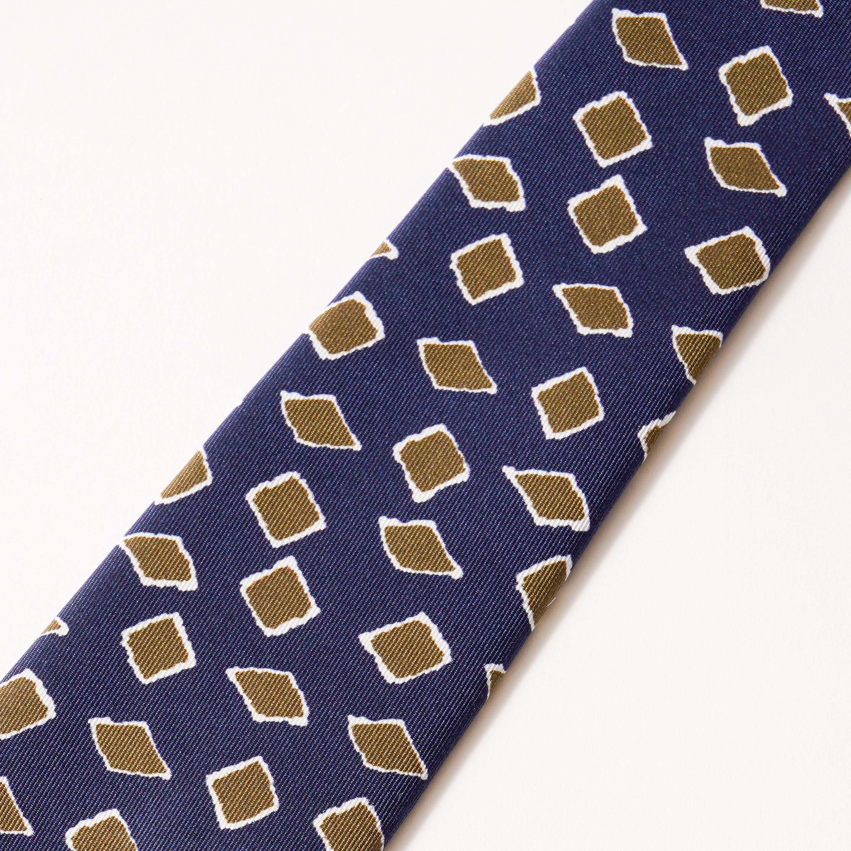 ITALY SILK PRINT KOMON TIE V