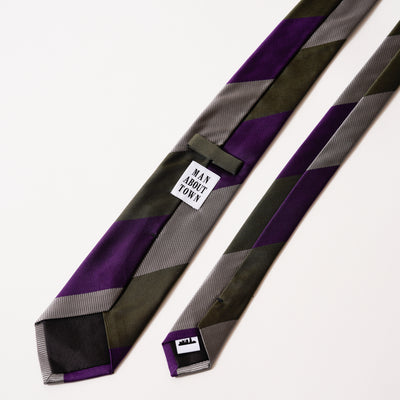 KYOTO SILK STRIPE TIE Gg