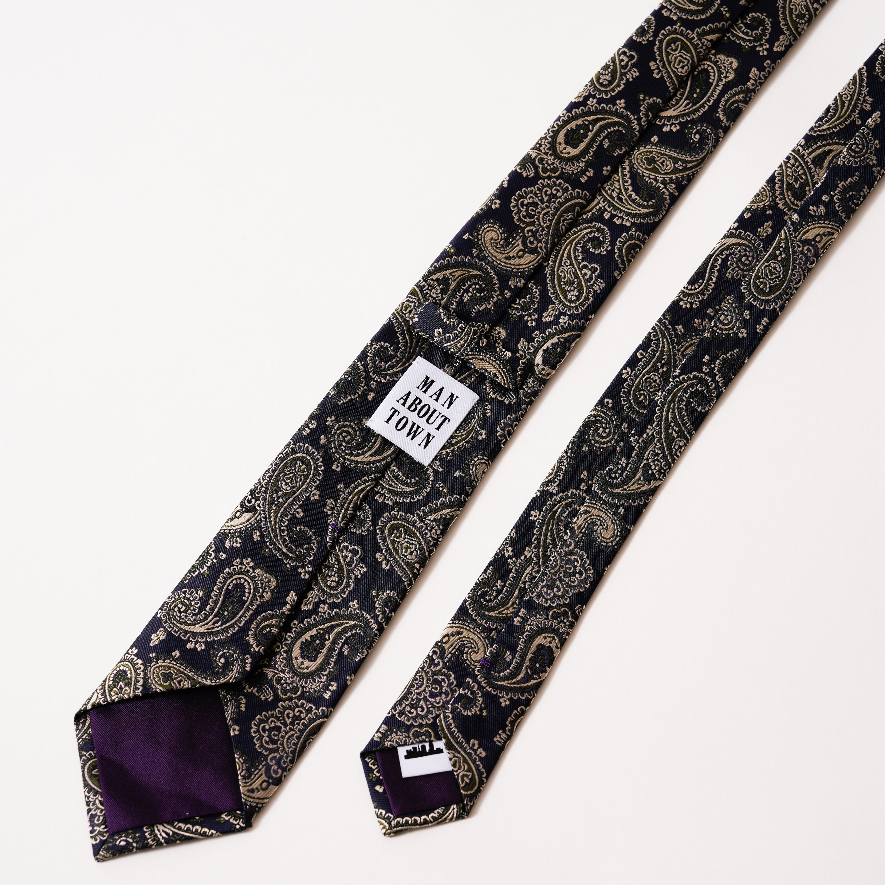 KYOTO SILK PAISLEY TIE F