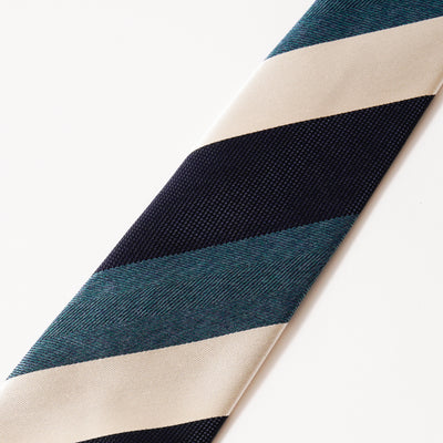 KYOTO SILK STRIPE TIE P