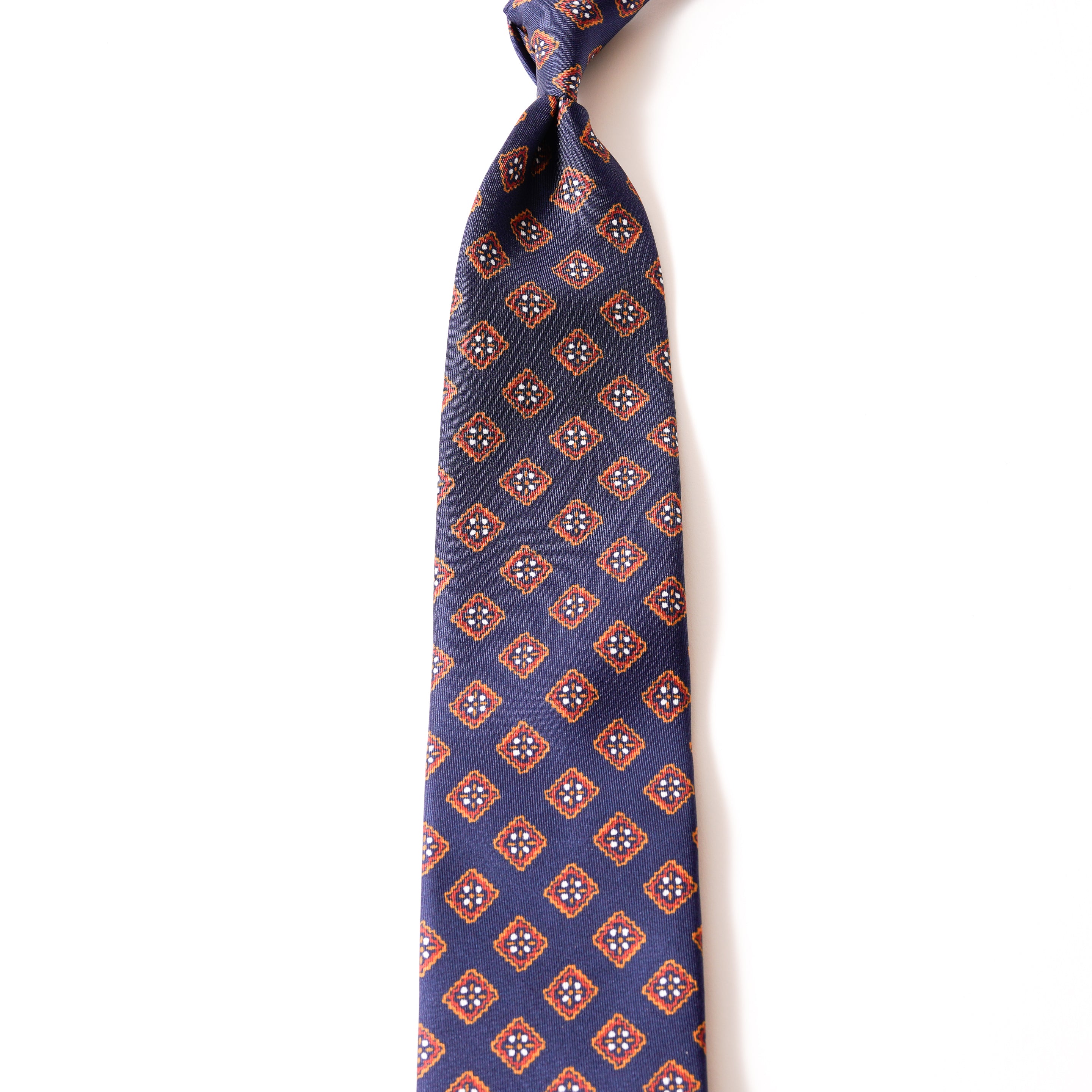 ITALY SILK PRINT KOMON TIE W