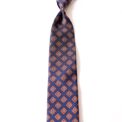 ITALY SILK PRINT KOMON TIE W