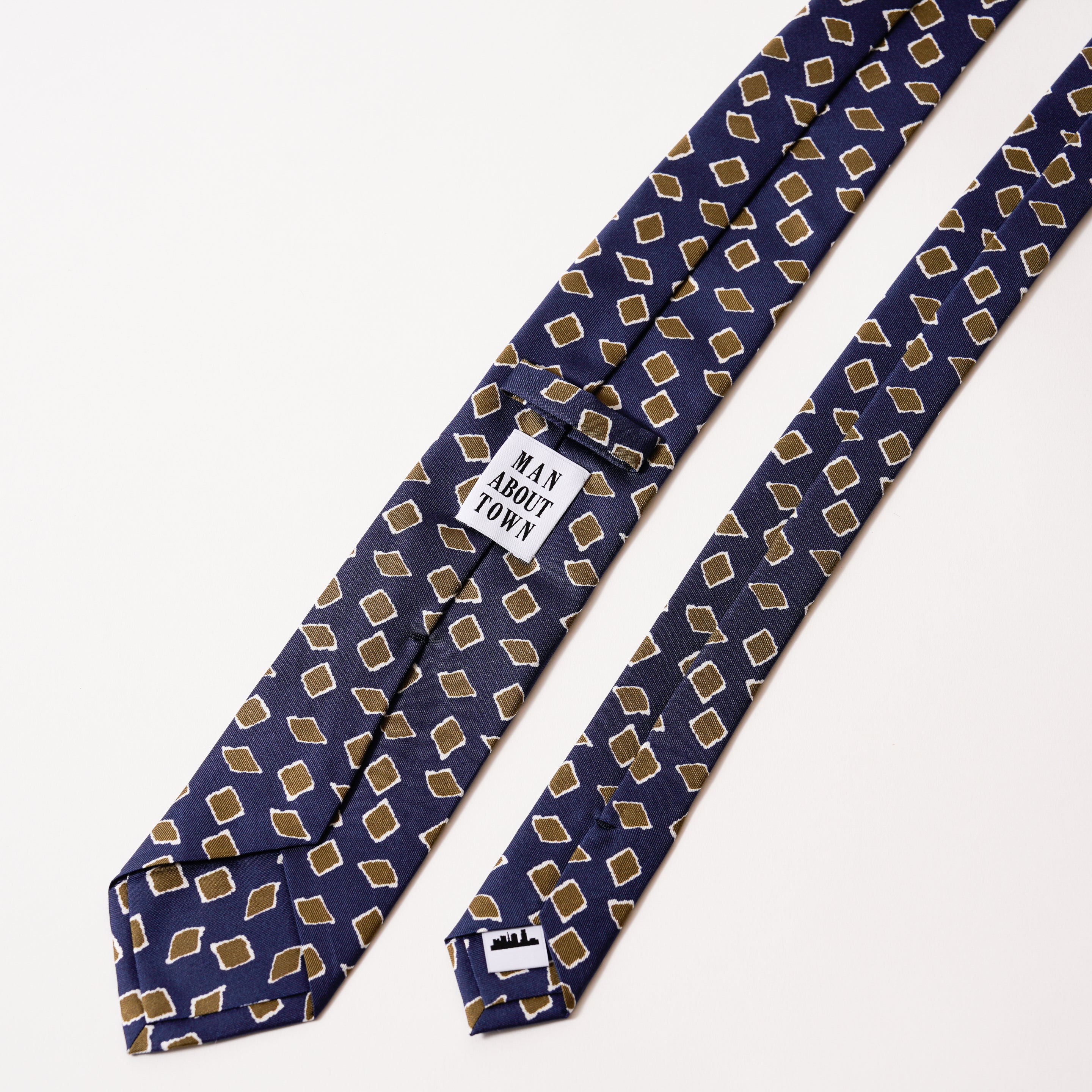 ITALY SILK PRINT KOMON TIE V