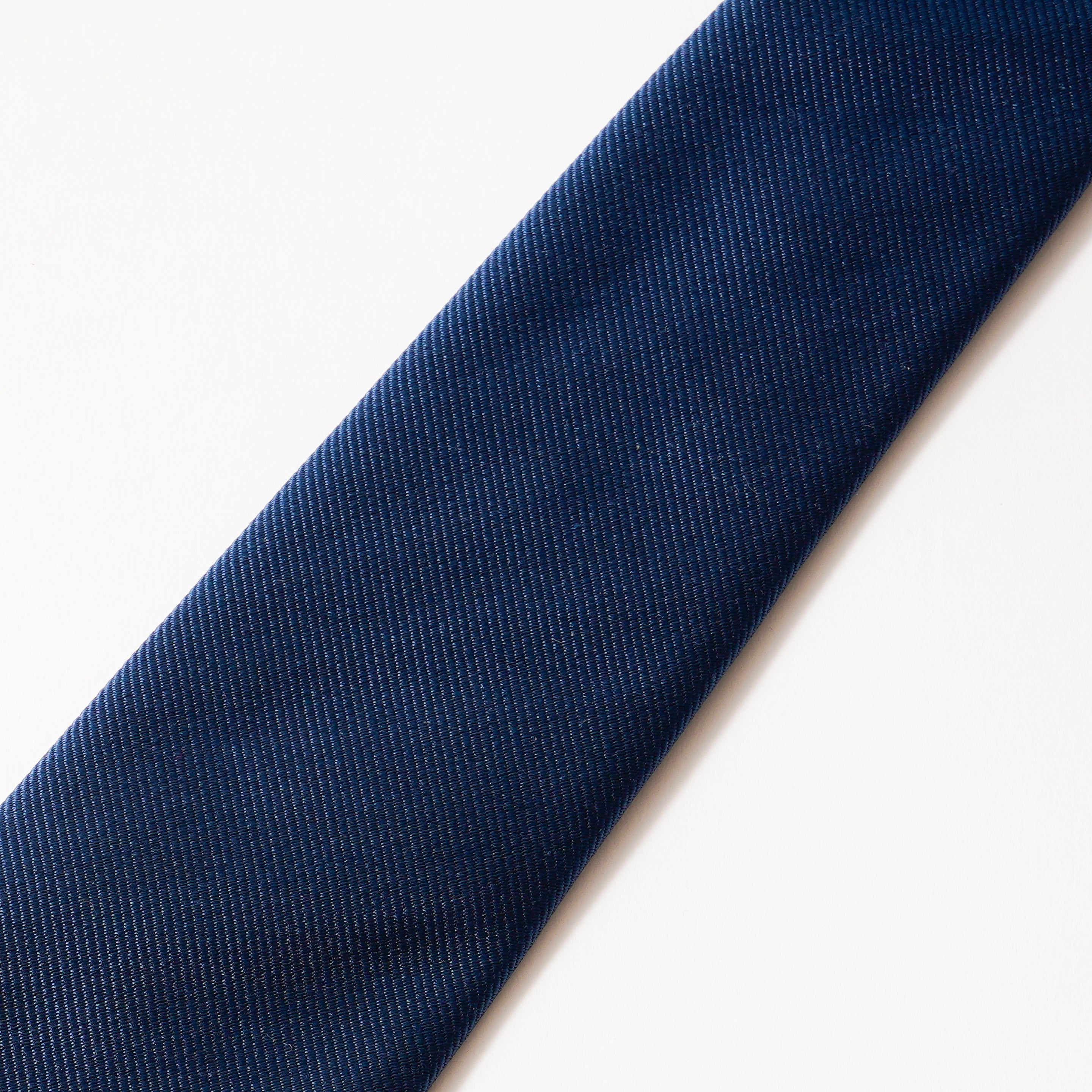 KYOTO SILK REP SOLID TIE