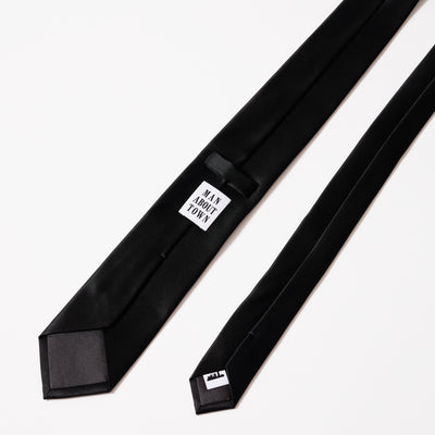 KYOTO SILK SATIN SOLID TIE