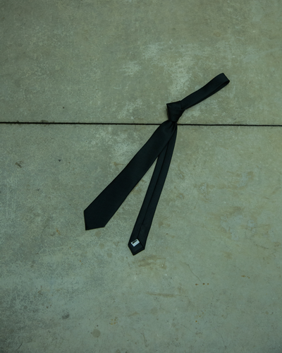KYOTO SILK REP SLIM SOLID TIE