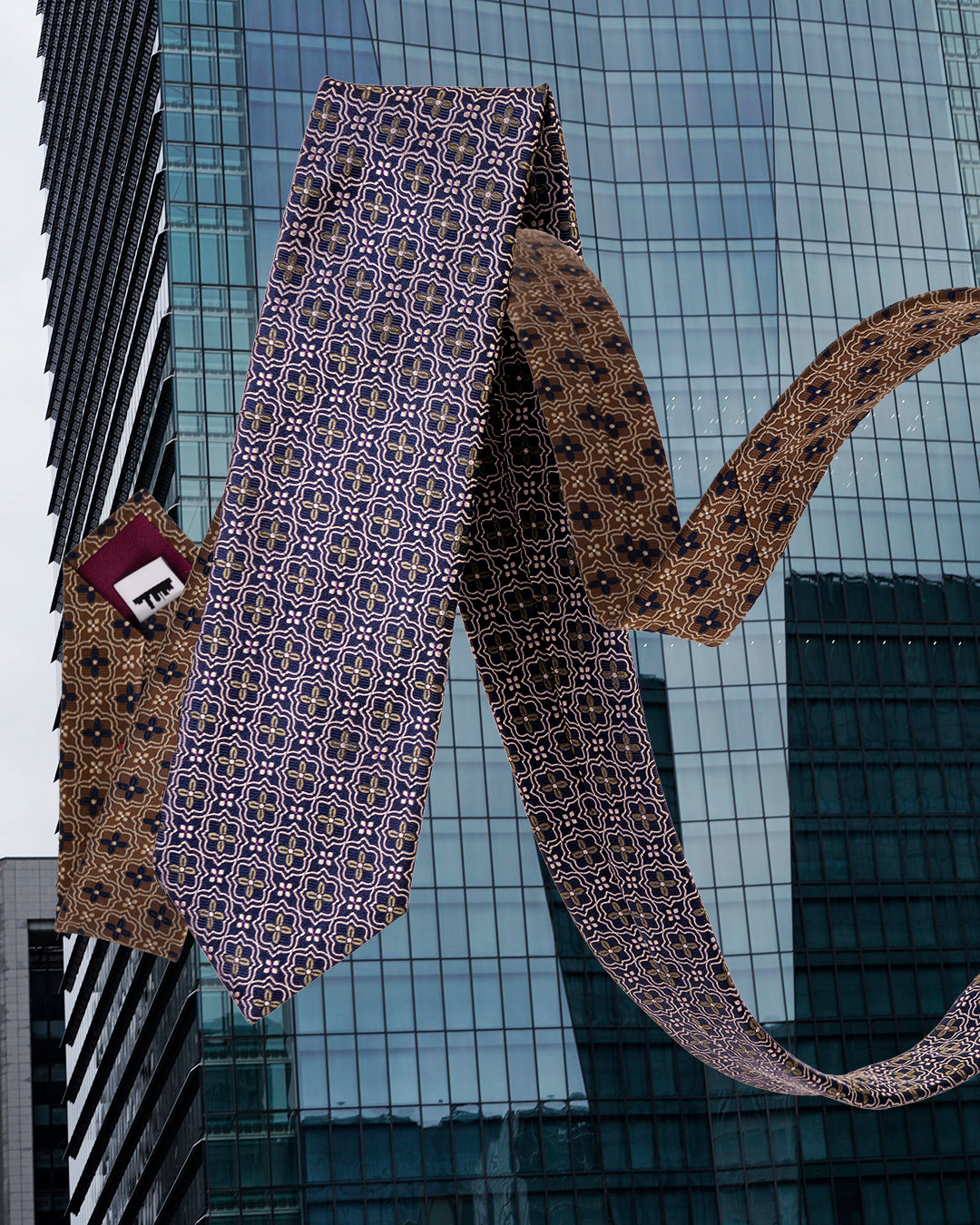 KYOTO SILK PATTERN TIE A