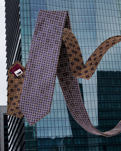 KYOTO SILK PATTERN TIE A
