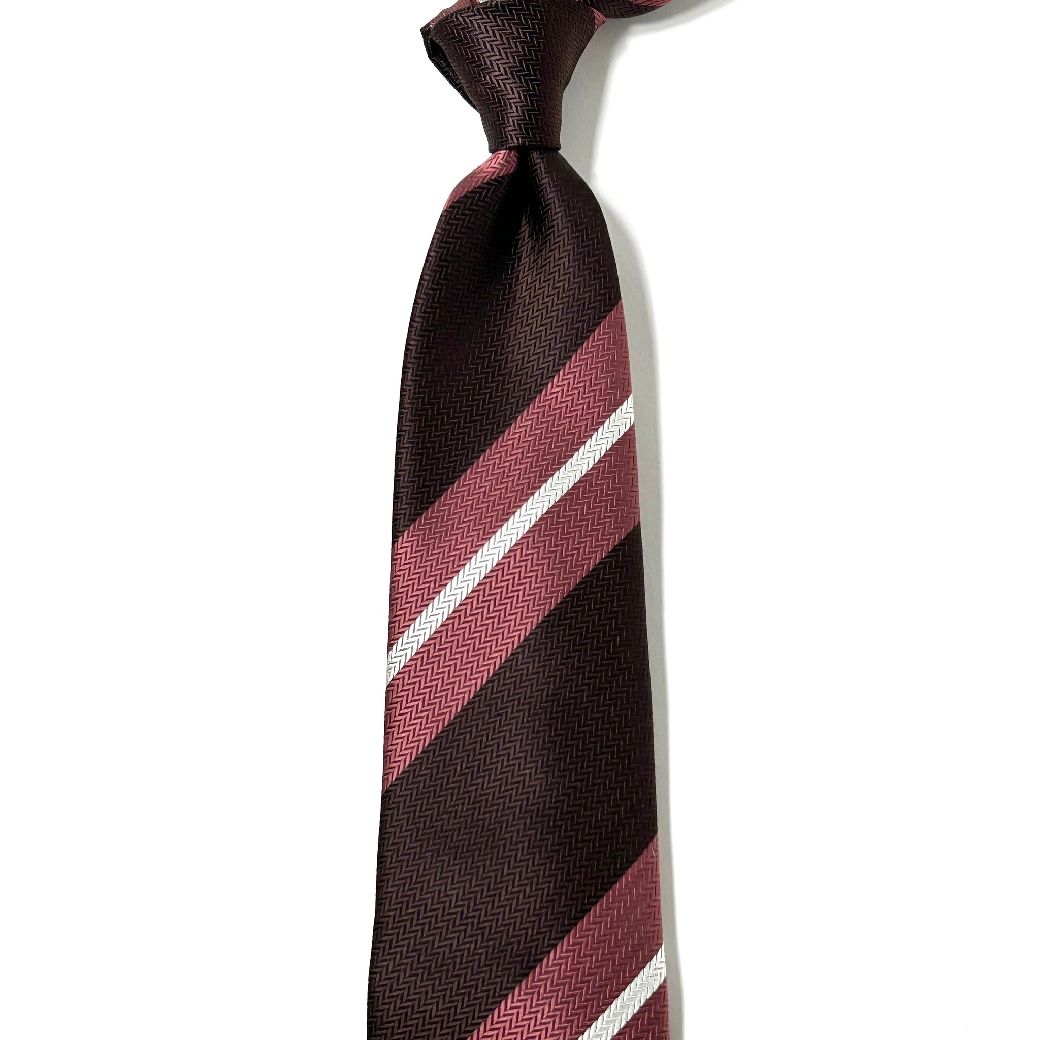 KYOTO SILK STRIPE TIE Y