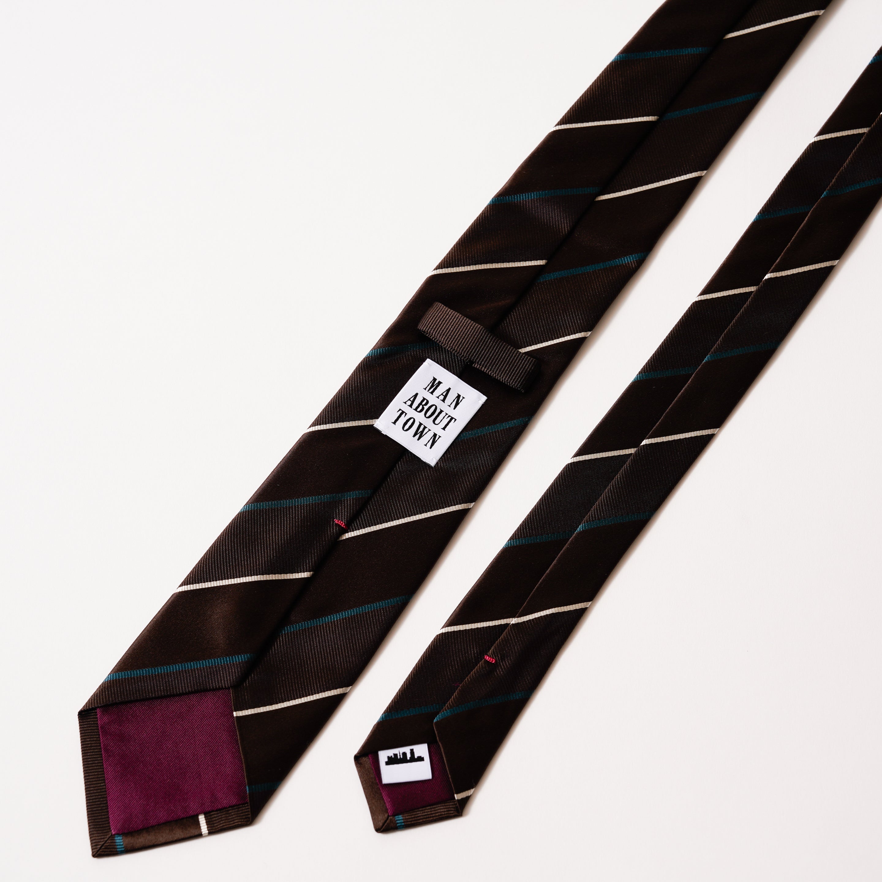 KYOTO SILK STRIPE TIE A