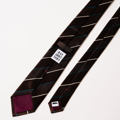 KYOTO SILK STRIPE TIE A