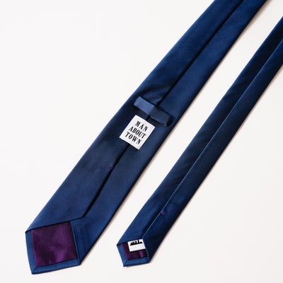 KYOTO SILK REP SOLID TIE