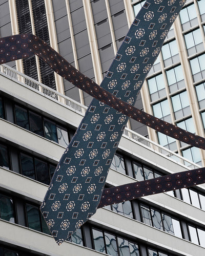 KYOTO SILK KOMON TIE Cc