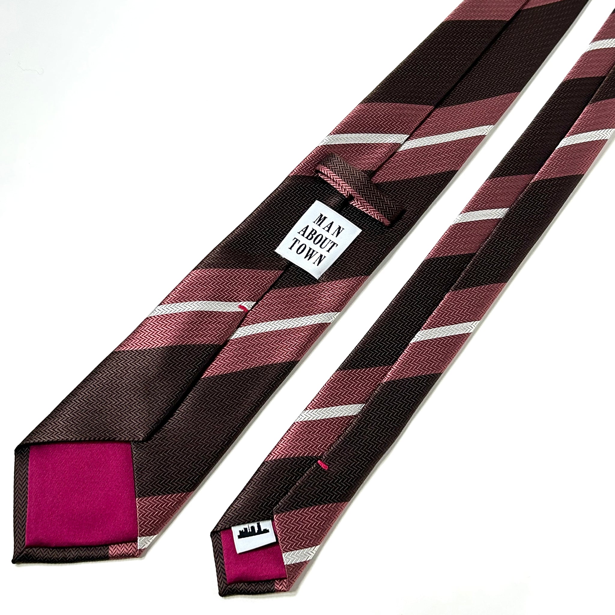 KYOTO SILK STRIPE TIE Y