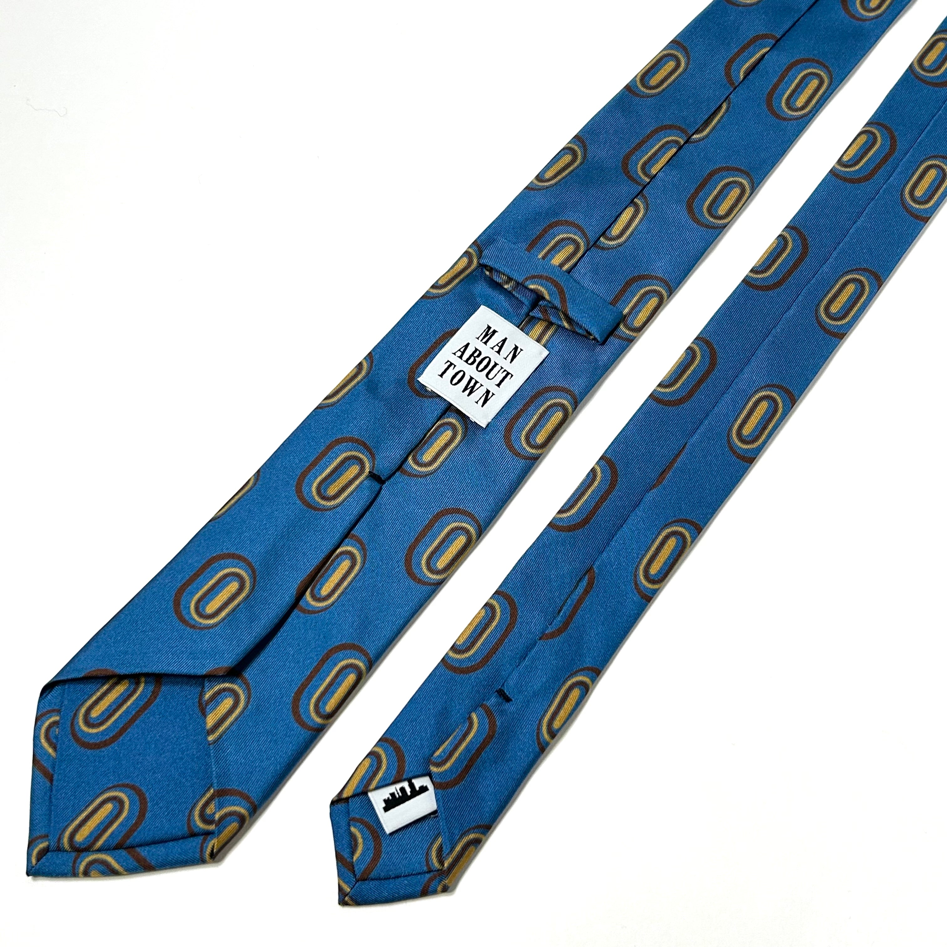 ITALY SILK PRINT KOMON TIE M