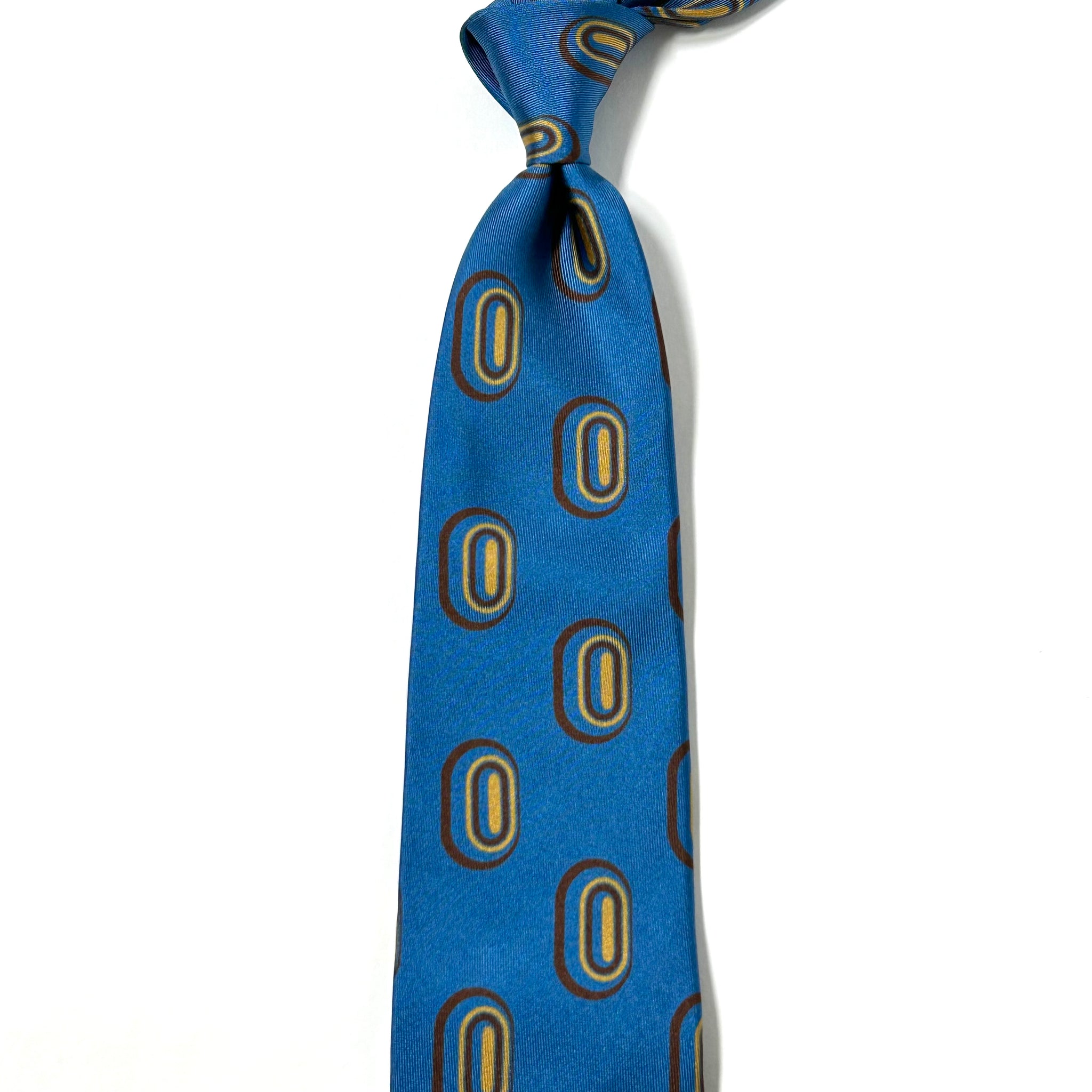 ITALY SILK PRINT KOMON TIE M