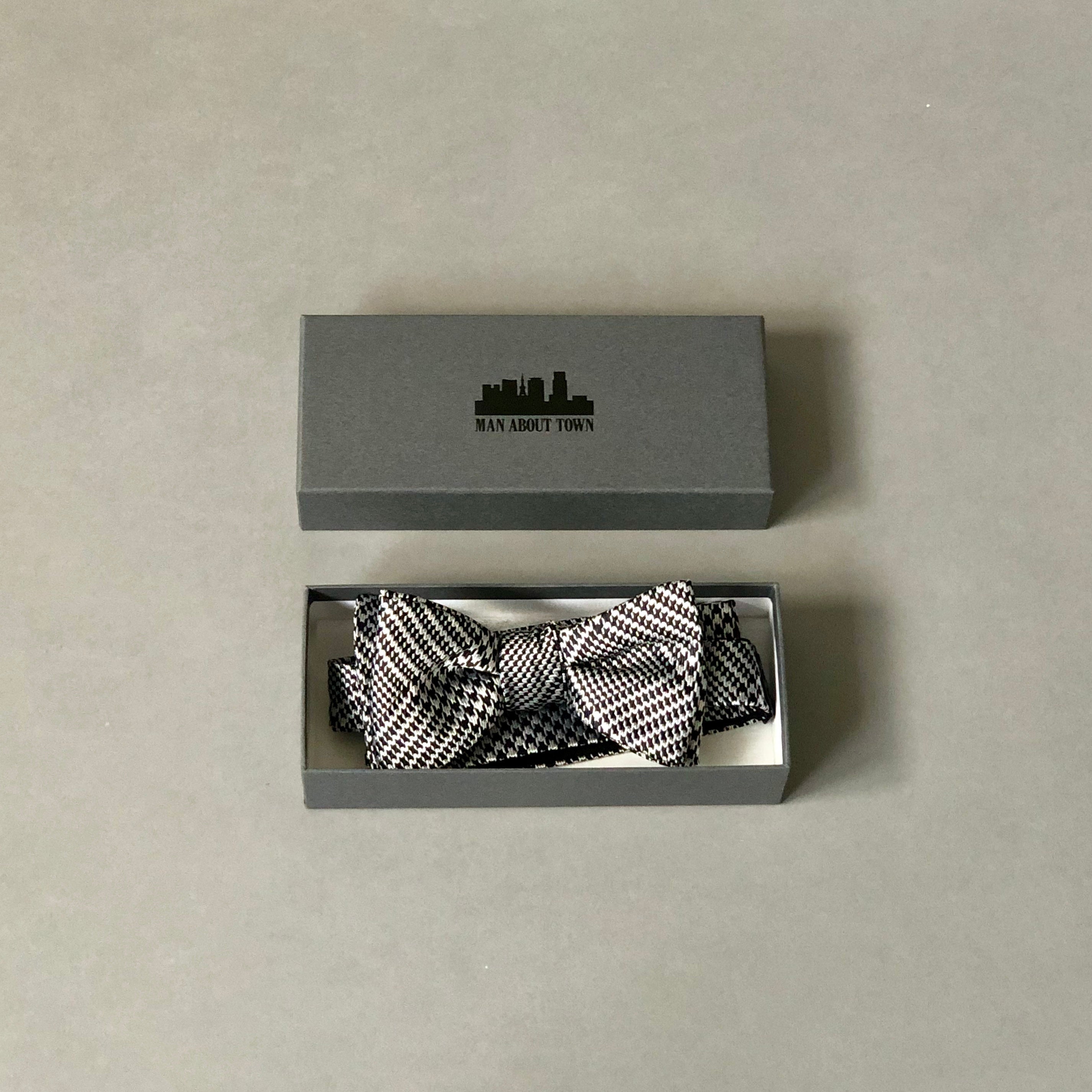 ITALY SILK PRINT KOMON BOWTIE R