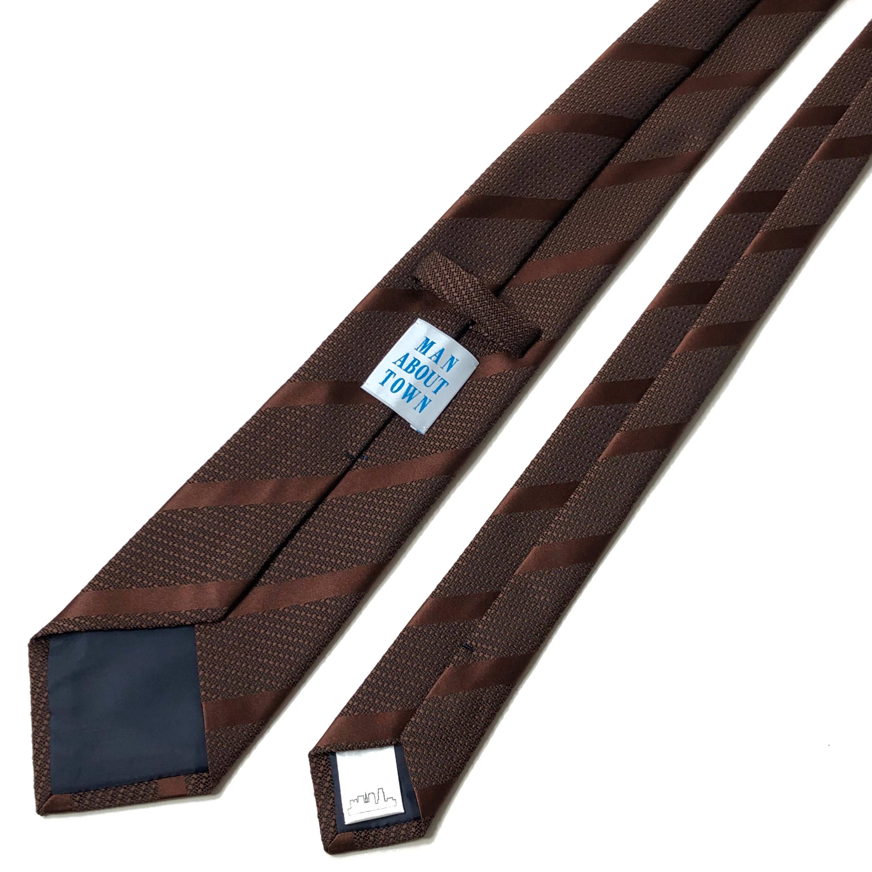 KYOTO WASHABLE SHADOW STRIPE TIE B