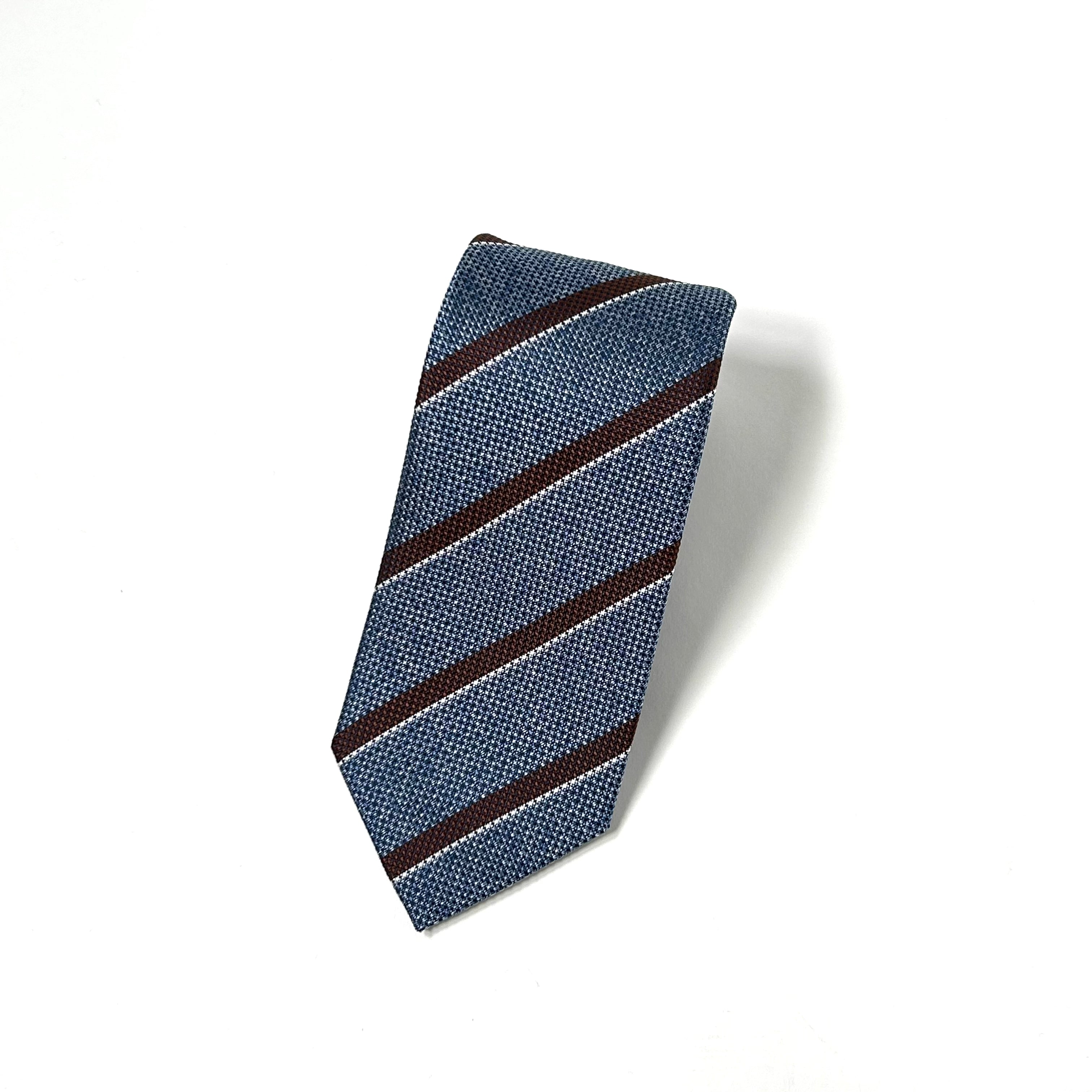 KYOTO SILK STRIPE TIE W