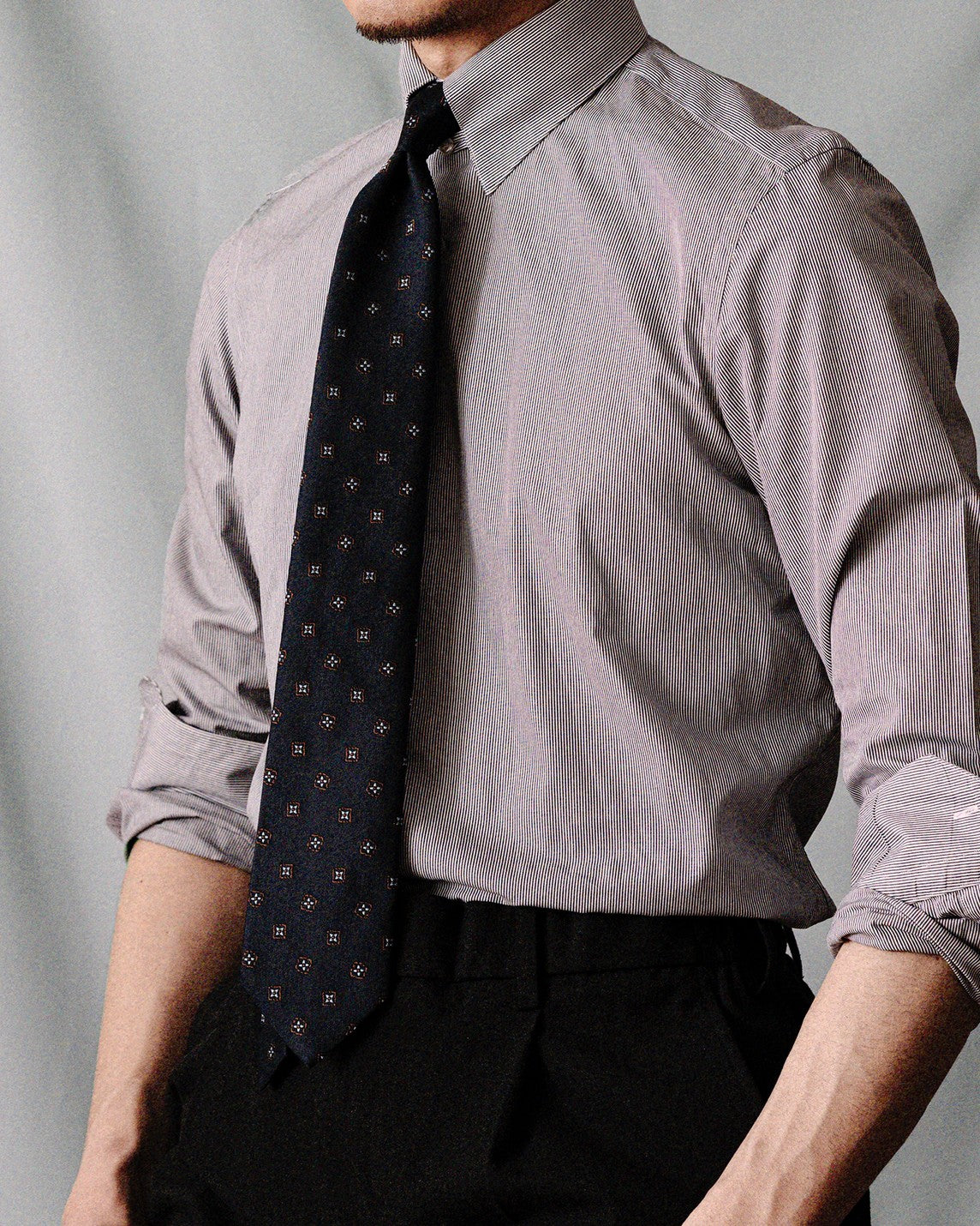 KYOTO WASHABLE KOMON TIE L