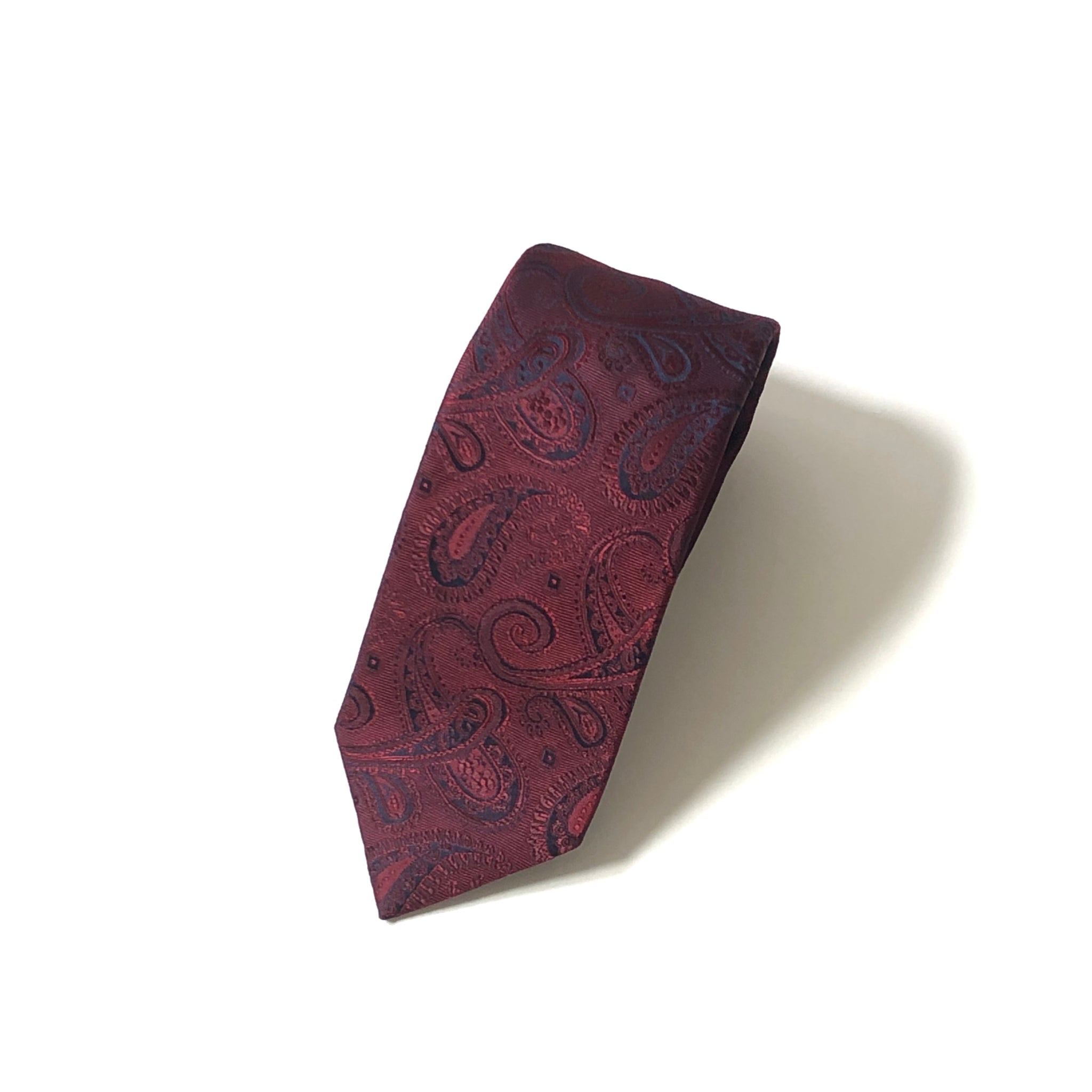 KYOTO SILK SHADOW PAISLEY TIE