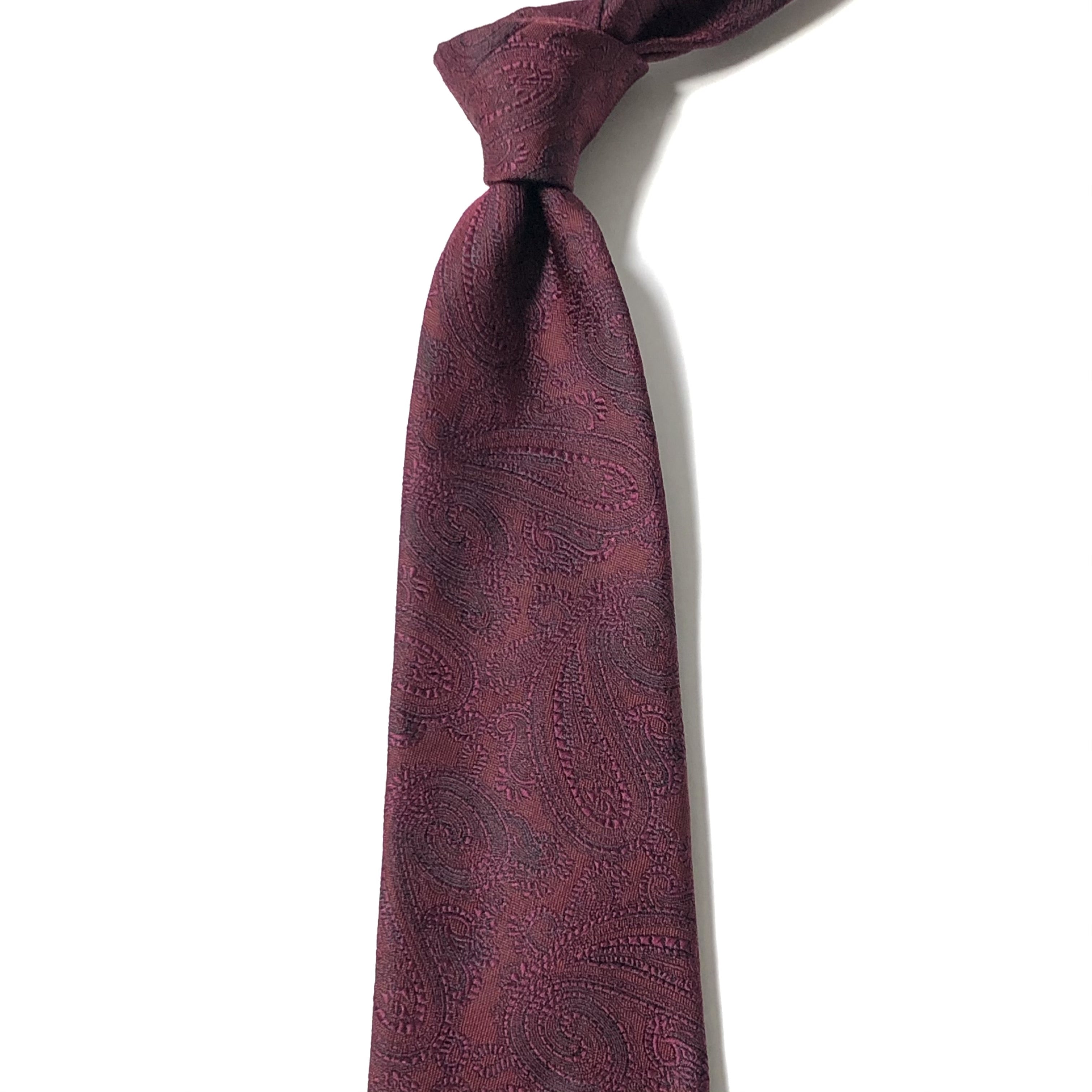 KYOTO WASHABLE SHADOW PAISLEY TIE